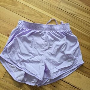 Nike Dri-Fit Women's Lavender Athletic Shorts